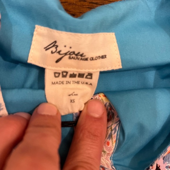 Bijou Sauvage floral dress for young ladies size XS - Picture 5 of 10